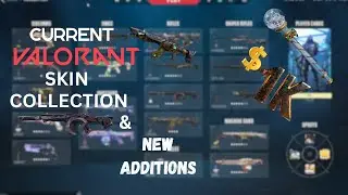 ASMR Current Valorant Collection & New Purchases [Whispers + Gum Chewing]
