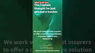 yacht trace Superyacht tender monitoring and tracking prevent a sunk chase boat - Tow at night