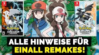 Alle Hinweise f&uuml;r ein Pok&eacute;mon Schwarz und Wei&szlig; Remake in 2024!