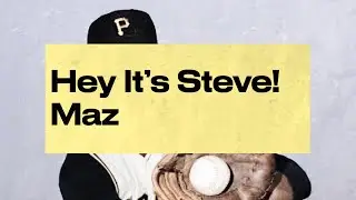 Hey It&rsquo;s Steve! TTM #4 a-MAZ-ing Full Size Bat Return! Bill Mazeroski