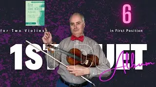 First Duet Album for Two Violins - Duet no. 5 by L. Schubert - Reverie