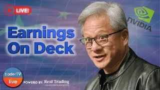 $NVDA Earnings on Deck 📉 China Trade War Fallout | Today&rsquo;s Setups Live Aug 26