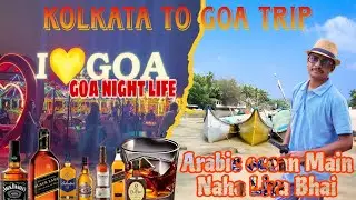 goa tour | goa night life | calangute beach | baga beach |#goa #calangute #baga #goanightlife #vlog 