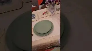 Basic Table Set Up #shortsvideo #shortsanity #tablesettings #tablesetup