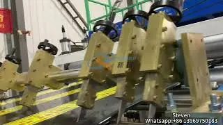 High Output 2-14 mm PE Cable Protection Cover Warning Tile Making Machine