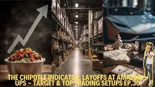 The Chipotle Indicator, Layoffs At Amazon - UPS - Target & Top Trading Setups | TMR Ep. 30