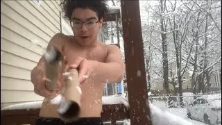 Lofi fast & aggressive ASMR In snow ⛄️