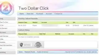 Заработок в интернете на TwoDollarClick без вложений