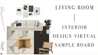 Interior Design Virtual Sample Board
