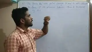 The force between two point charges in air is hundred Newton calculate the force if the distance ...
