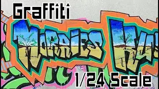 How to do real Graffiti for scale models