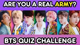 ✨ ULTIMATE BTS QUIZ CHALLENGE: Are You A Real ARMY? 💜 | KPOP QUIZ 2024 🔥