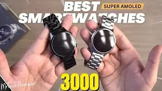 3 Best🔥AMOLED Smartwatches Under ₹3000🔥Round Dial Smartwatch Under 3000 in 2025