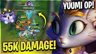 WILD RIFT YUUMI IS SO BROKEN WITH VAYNE! (55K DAMGE?!) RANKED DRAGON LANE DOMINATION!