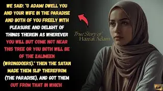 Full Story Of Hazrat Adam(AS) || Prophets Series in English By @Imagne-Ai