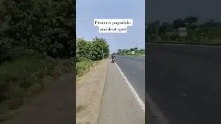 praveen pagadala accident spot 🥹 #praveenpagadala #pastor #accident #telugu #rajahmundry