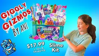 Unboxing and Reviewing Galaxy Slime Kit from AMAZON