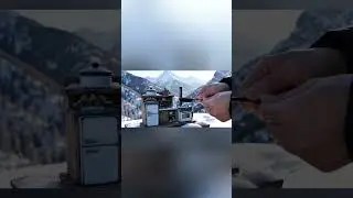 #winterasmr #minicooking #miniaturekitchen #tinykitchen #asmrcooking#satisfying #oddlysatisfying