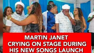 MARTIN JANET CRY UNCONTROLLABLY DURING HIS TWO SONG LAUNCH AT RAINBOW HOTEL