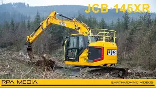 JCB 145XR in a forestry application.