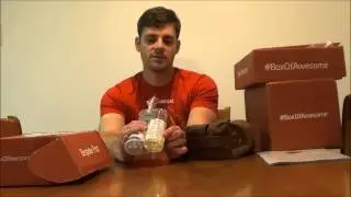 Bespoke Post - Box of Awesome Unboxing.  Refresh, Shave, 'Cue, Sweat, Threaded and Shade