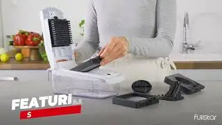 Fullstar 4-in-1 Vegetable Chopper | Step-by-Step Instructions | How to use