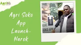 Launching the Agri Soko Application for farmers in Narok County