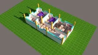 18x38 Building design | 2bhk house plan | Low cost makan ka naksha
