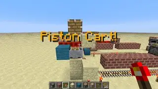 Minecraft:Piston Cart!