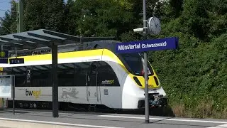 Mit dem Zug von Emmendingen nach Münstertal