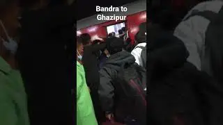 Bandra To Ghazipur city | Chhat puja | Vapi station Bheed | Vapi to Ghazipur / Aunrihar / dobhi /