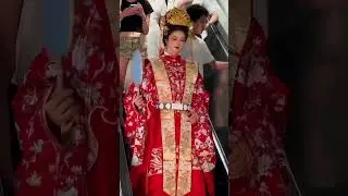Chinese wedding dress #hanfu #douyin #hairstyle #hanfugirl #beauty #古风 #wedding #culture #fashion