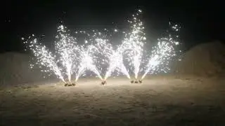 6 Cue Indoor Fire System Igniter Cold Fountain Stage Pyrotechnic Fireworks Ignition Firing System