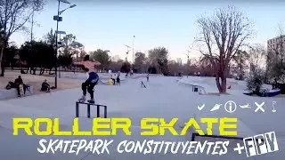 Skate Roller en la Ciudad de M&eacute;xico // FPV // Drone