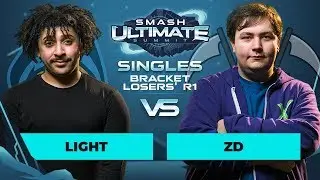 Light vs ZD - Singles Bracket: Losers' Round 1 - Smash Ultimate Summit | Fox vs Fox