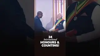 PM Modi Receives 24th International Honour | Ghana&rsquo;s Highest Civilian Award Conferred