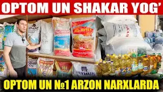 OPTOM UN №1 DO'KONI ARZON VA SIFATLI UN SHAKAR YO`G SHOSHILING