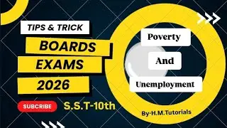 Poverty in India & Unemployment | Causes, Meaning and Types | Board Exam Preparation