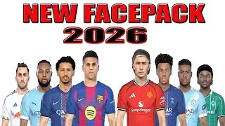 PES 2018:NEW FACEPACK 2026#proevolutionsoccer2018 #pcgames #efootball2025 #ps3 #ps4