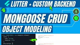 4.Mongoose CRUD - Flutter With Nodejs, Express & MongoDB | Flutter Nodejs, Express & MongoDB