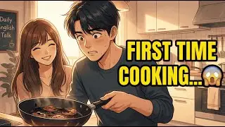Learn English with a Simple Story | My First Cooking Lesson (A1&ndash;A2)