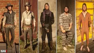 John Marston Restored and Enhanced (JMRE) - Outfits | RDR2