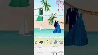 Destination Wedding Wardrobe Planner | Dreamy Thailand Destination Wedding Invitation by WeTales
