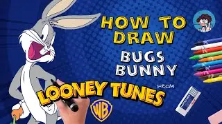 How to draw bugs bunny I Looney Tunes