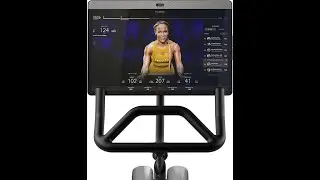 Peloton Bike  Indoor Stationary Exercise Bike with 24 HD Anti Reflective Rotating Touchscr