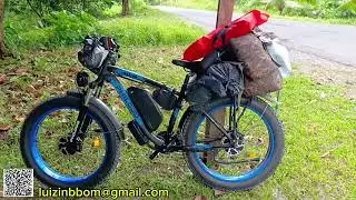 De volta ao pedal | muita subida | sucesso da Bike elétrica.
