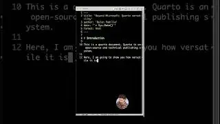 Ep19: Quarto versatility for teaching 🐌🔬 #rstats #html #csss