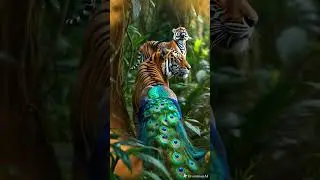 Magical Hybrid Animal Transformation|Fantasy Creature Shorts #shorts #shortvideo  #hybridanimals #ai