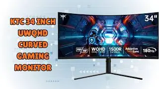 Take Your Gaming Seriously &ndash; KTC 34 Inch UWQHD Curved Gaming Monitor &ndash; REVIEW