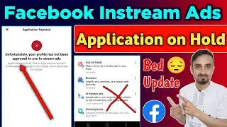 Facebook Instream Ads On Hold Problem | Application On Hold Instream Ads